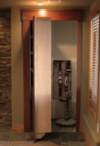 Secret Doorway Open